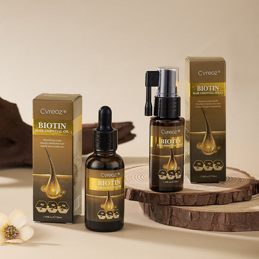 🔥 Grow Your Glow: 60% OFF 🔥 Cvreoz® Biotin Hair Essential Oil!