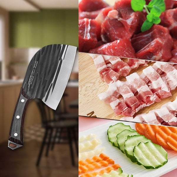 Stainless Steel Kitchen Knife with Ergonomic Handle