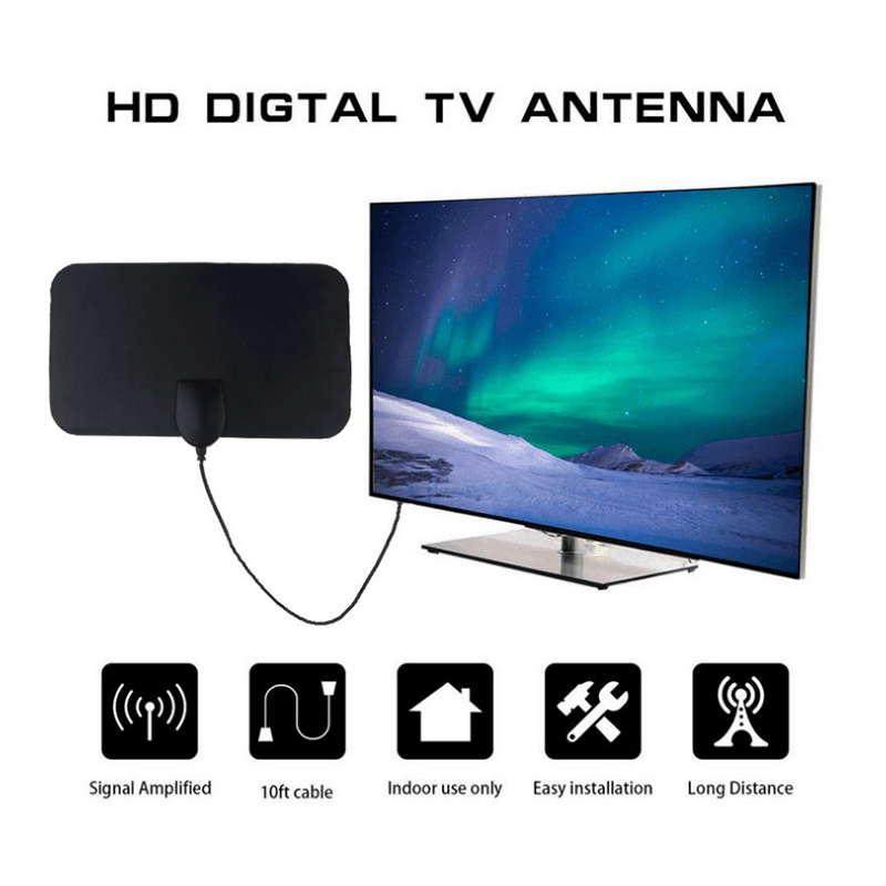 HDTV CABLE ANTENNA 4K【🇮🇳COD + Local Stock ！！!】